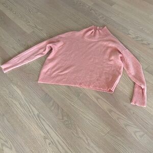 Free People Small Peach Color Cashmere Women's Sweater